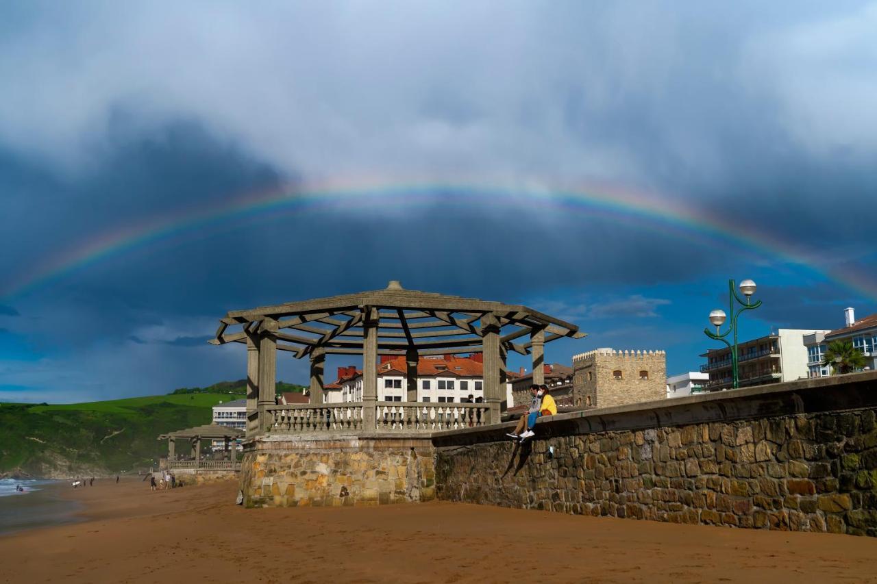Hotel Norte Zarautz Bagian luar foto