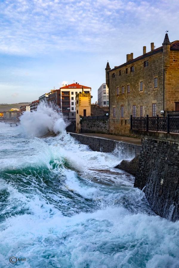 Hotel Norte Zarautz Bagian luar foto