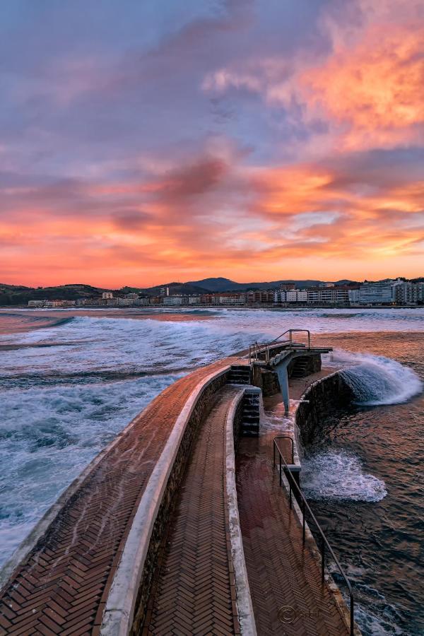 Hotel Norte Zarautz Bagian luar foto